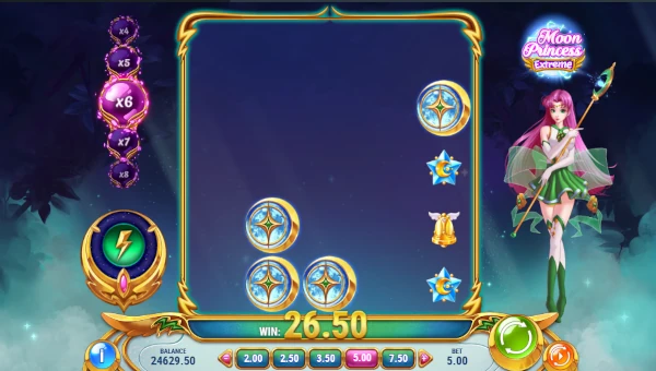 Moon Princess Extreme Bonus Game – Free Spins Features