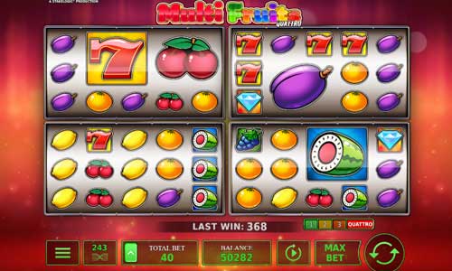 Multi Fruits Quattro base game review