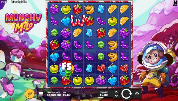 Munchy Milo Base Game Screenshot – Showing Features
