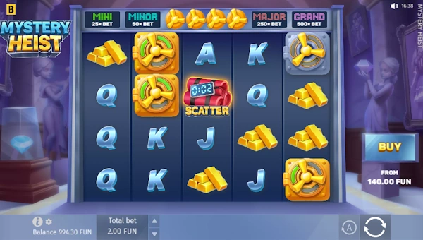 Mystery Heist Base Game Screenshot – Showing Features