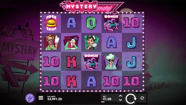 mystery motel slot overview and summary