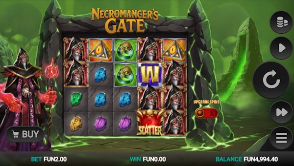 Necromancers Gate Base Game Screenshot – Showing Features