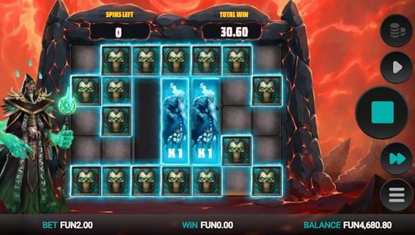 Necromancers Gate Bonus Game – Free Spins Features