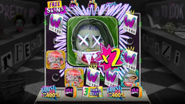Nip Tuck Slot Bonus Game and Free Spins Bonus Game and Free Spins with Free Skins and Lock & Load features