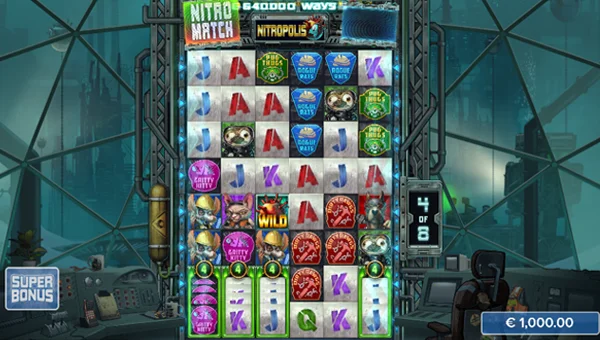 Nitropolis 4 free spins