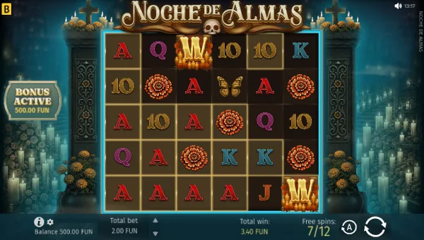 Noche de Almas Bonus Game – Free Spins Features