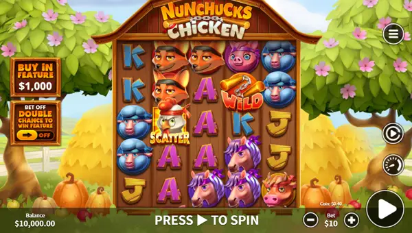 Nunchucks Chicken base game review