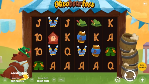 Oktobearfest Slot Base Game Screenshot