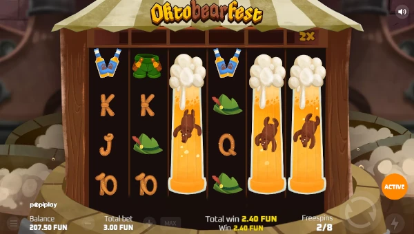 Oktobearfest Slot Free Spins Feature