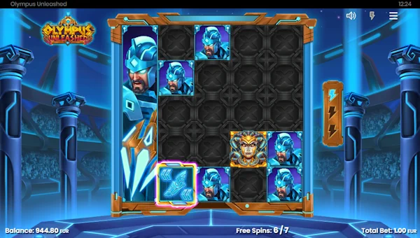 Olympus Unleashed bonus game