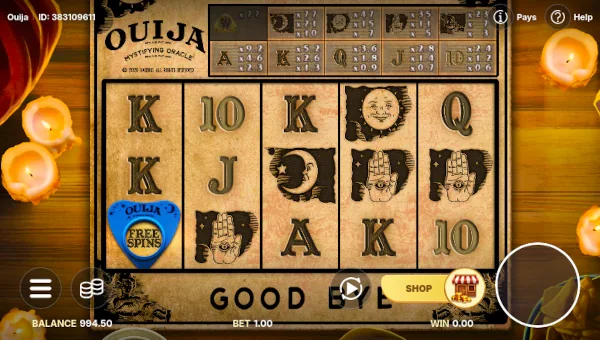 Ouija Base Game Screenshot – Showing Features