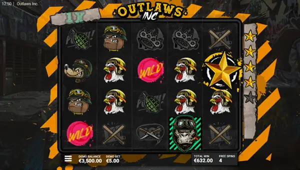 Outlaws Inc free spins
