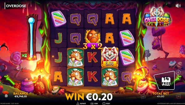 Overdose Bonus Game – Free Spins Features