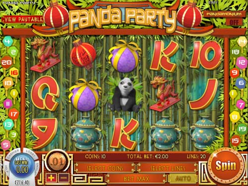 Panda Party Slot (Rival) Free Play Demo & Review | CasinoGamesOnNet.com
