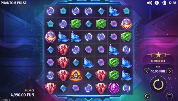 Phantom Pulse Base Game Screenshot – Showing Features