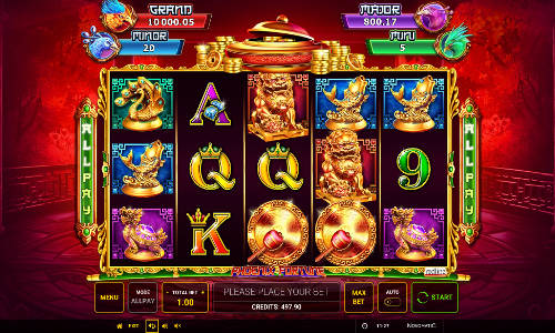 Phoenix Fortune slot free play demo is not available.