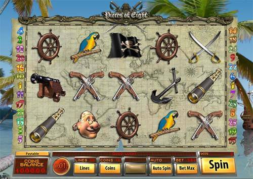 Pieces of Eight slot free play demo
