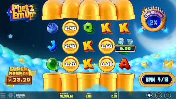 Pile 'Em Up 2 Slot Free Spins Screenshot