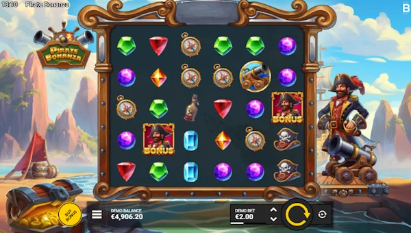 Pirate Bonanza slot from Backseat Gaming