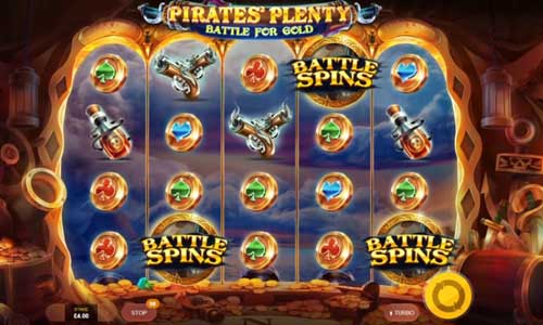 Pirates plunder slot machine game