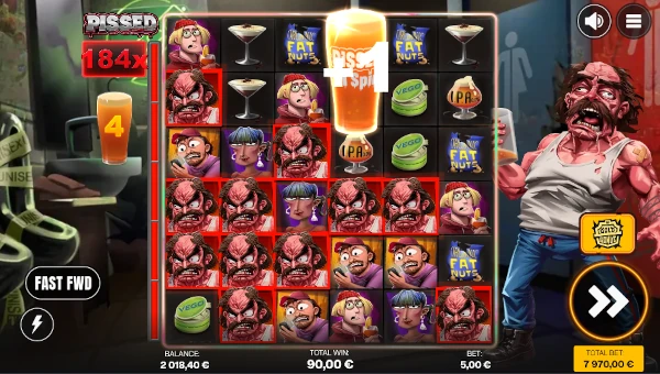Pissed Bonus Game – Free Spins Features