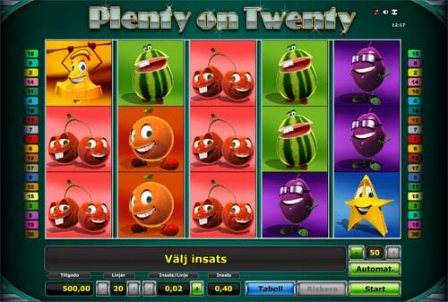 Plenty on Twenty slot free play demo