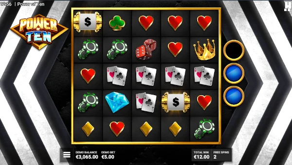 Power of Ten Bonus Game – Free Spins Features