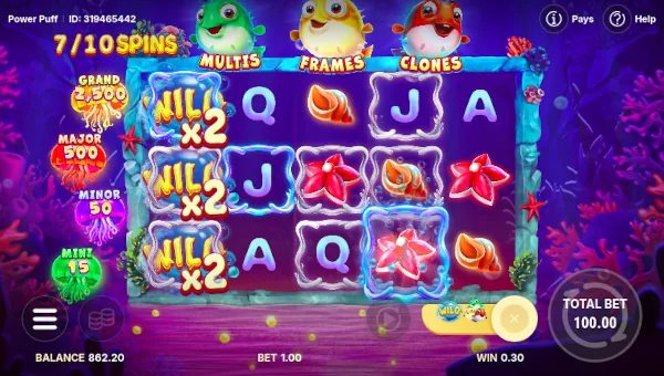 Power Puff Bonus Game – Free Spins Features