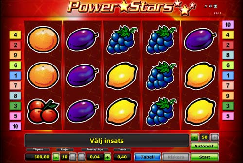 Power Stars slot free play demo