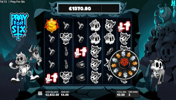 Pray for Six Bonus Game Screenshot