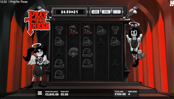 Pray For Three bonus game