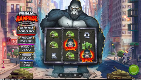 Primal Rampage Base Game Screenshot – Showing Features