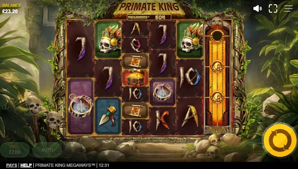 Primate King Megaways base game review