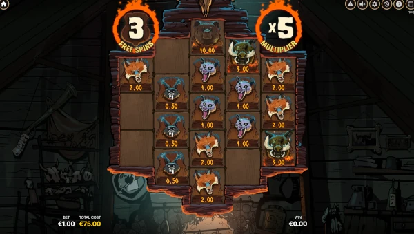 Rabid Randy Dark Trails Slot Free Spins Feature