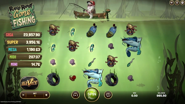 Rabid Randy Gone Fishing Base Game Screenshot