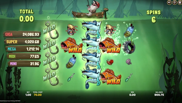 Rabid Randy Gone Fishing Free Spins Bonus