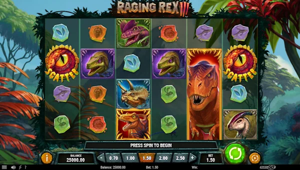 Raging Rex 3 base game