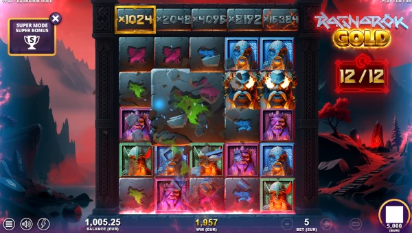 Ragnarok Gold Bonus Game – Free Spins Features