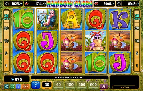 Rainbow queen slot game