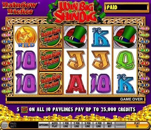 Rainbow Riches slot free play demo