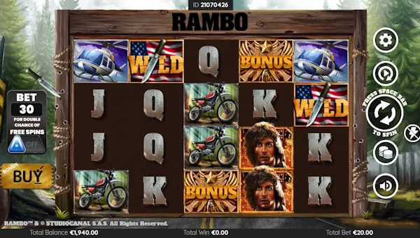 Rambo base game review