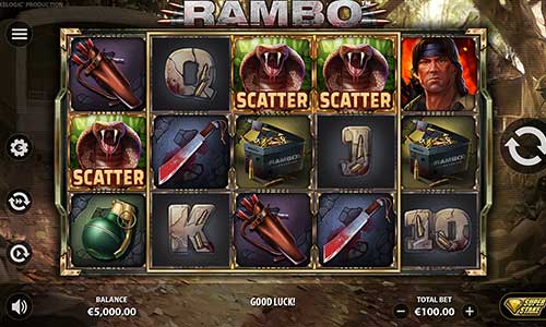 rambo slot overview and summary