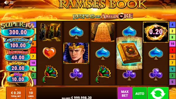 Ramses Book Respins of AmunRe base game review