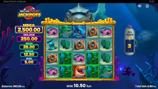 Razor Shark Jackpots Bonus Game – Free Spins Features