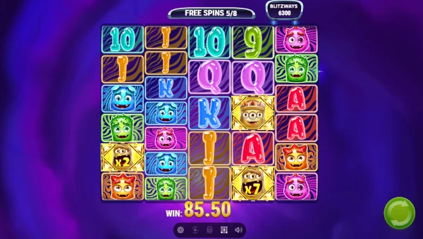 Reactoonz Blitzways Bonus Game – Free Spins Features