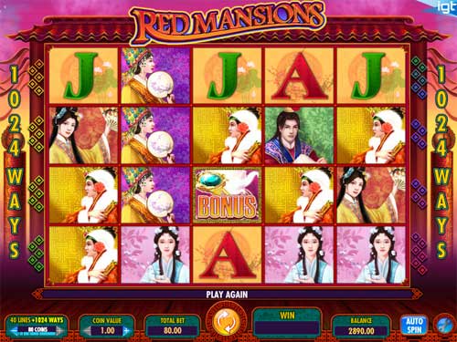 Red Mansion slot free play demo is not available.