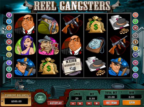 Reel Gangsters slot free play demo