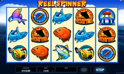 Reel Spinner base game review