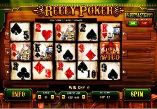 Reely Poker slot free play demo