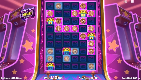 Retroverse Bonus Game – Free Spins Features